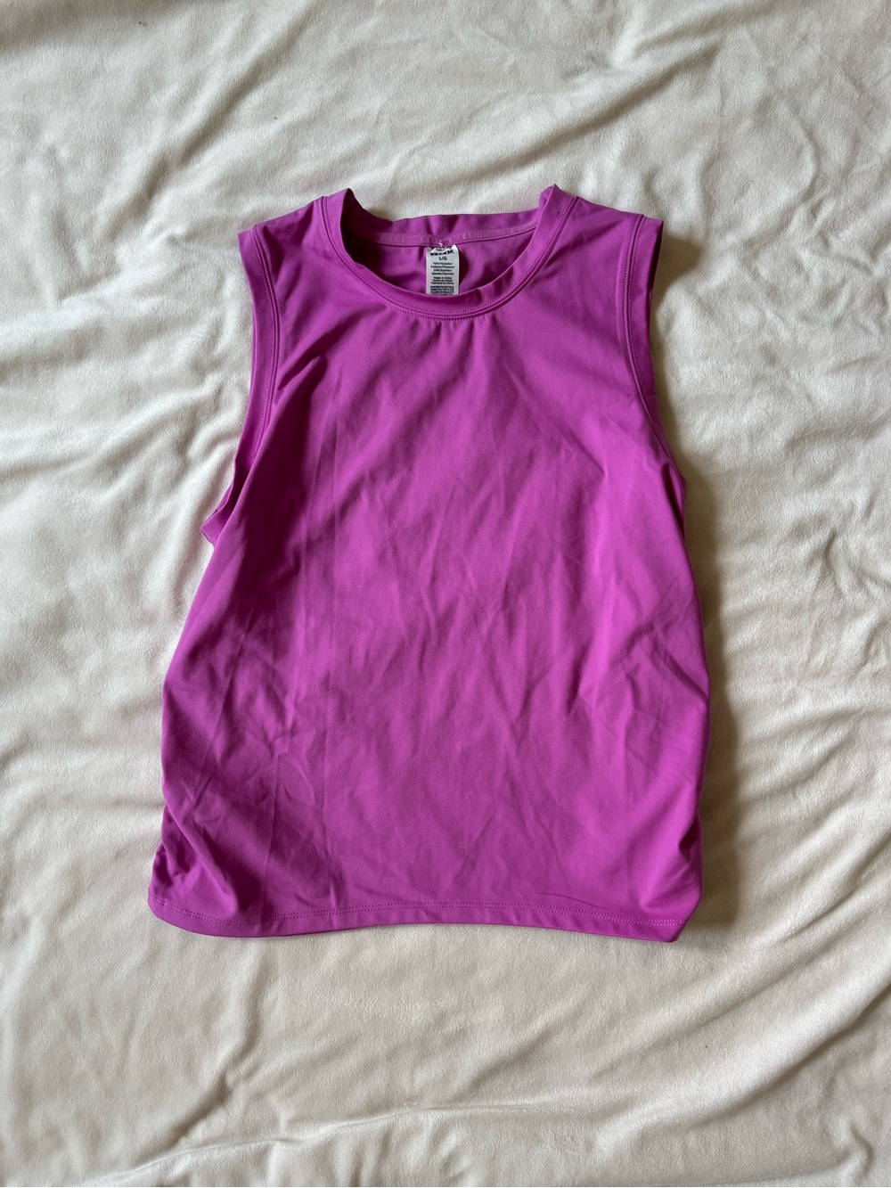 RBX Women's Muscle Tank - Bright Fuchsia